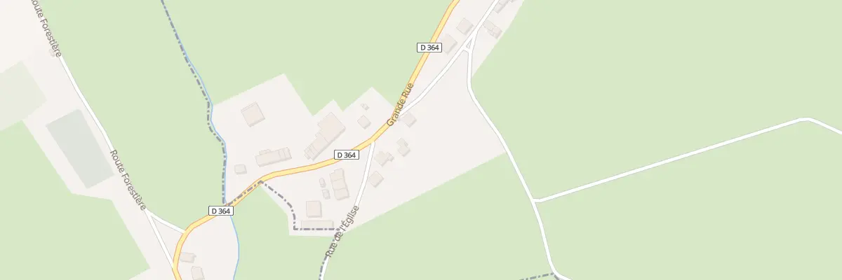 Plan du 13 Rue du Palichaud à Vaux-le-Moncelot