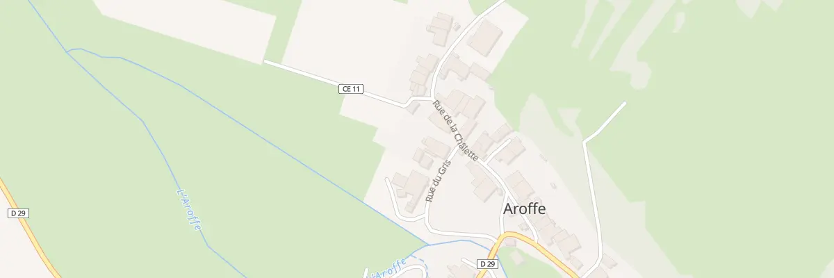 Plan du 2 Rue du Gris à Aroffe