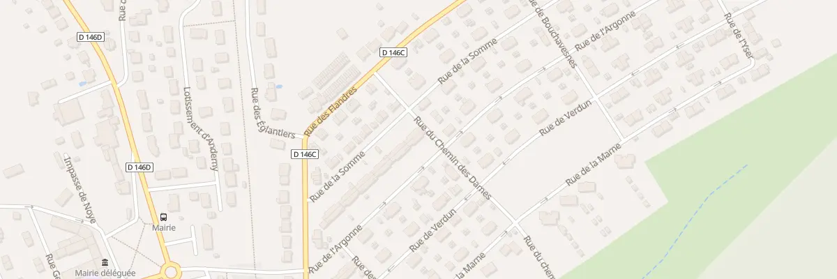 Plan du 323 Rue de l’Argonne à Val de Briey