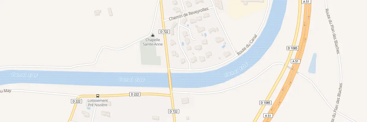 Plan du 1 Lot La Condamine au Poët