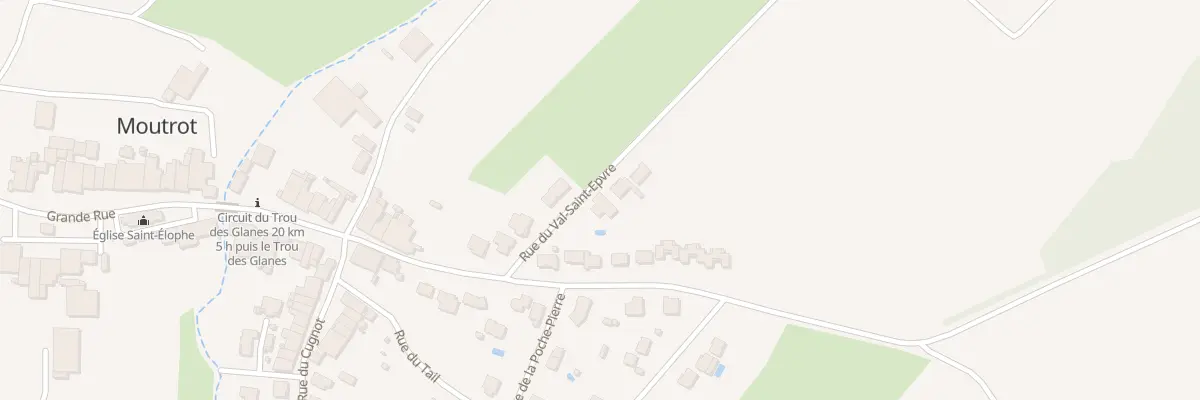 Plan du 84 Rue du Val Saint Epvre à Moutrot
