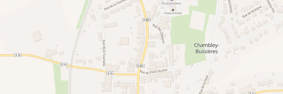 Plan du 10 Rue de la Gare à Chambley-Bussières
