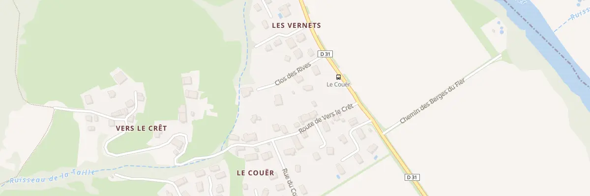 Plan du Clos des rives à Lornay