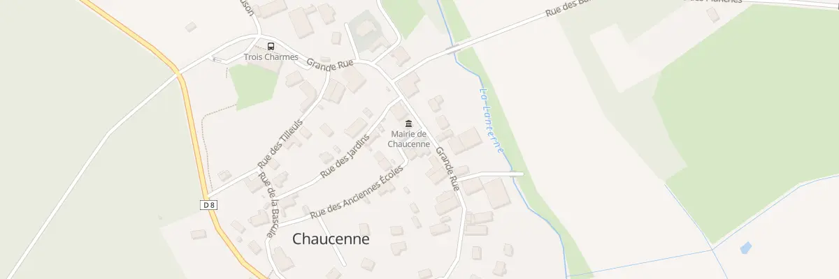 Plan du 19 Gr Grande Rue à Chaucenne