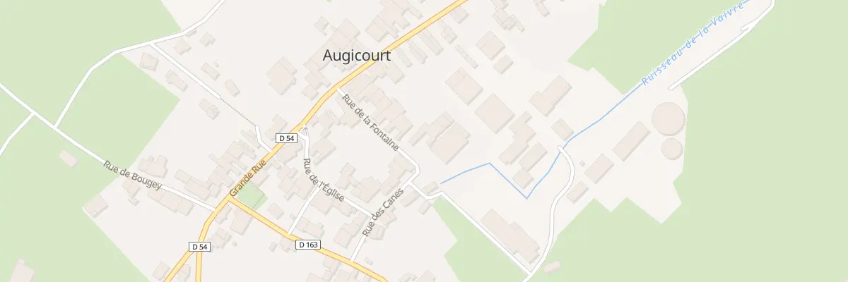 Plan du 9 Rue de la Fontaine à Augicourt