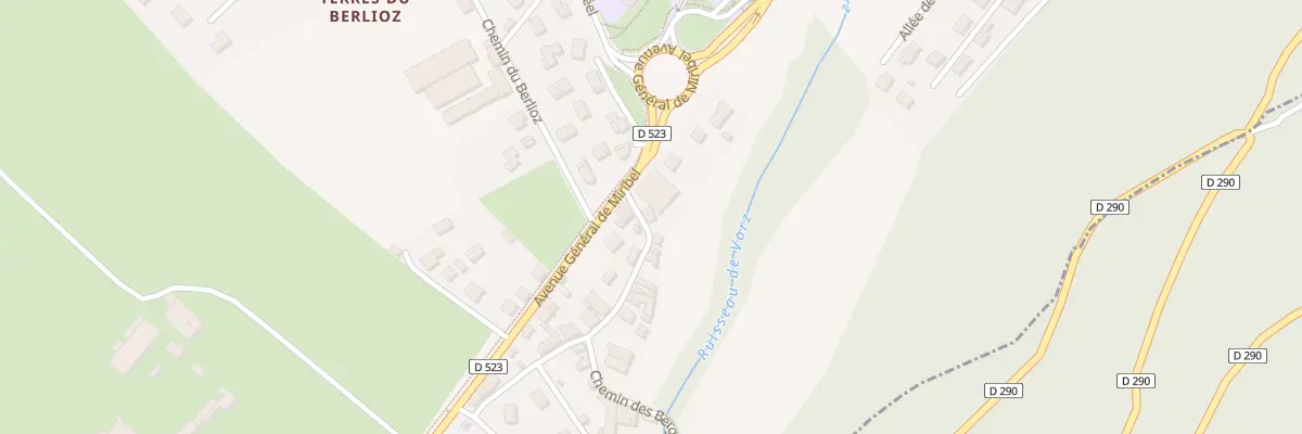 Plan du 1 Rue Docteur Turc à Villard-Bonnot