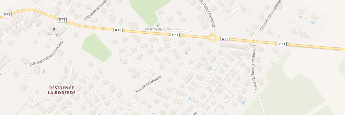 Plan du 29 Rue de la Nouelle à Chemaudin et Vaux