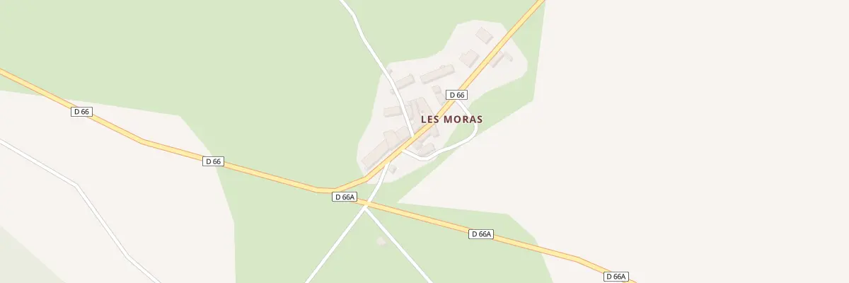 Plan du 5020 Les Moras à Pellafol