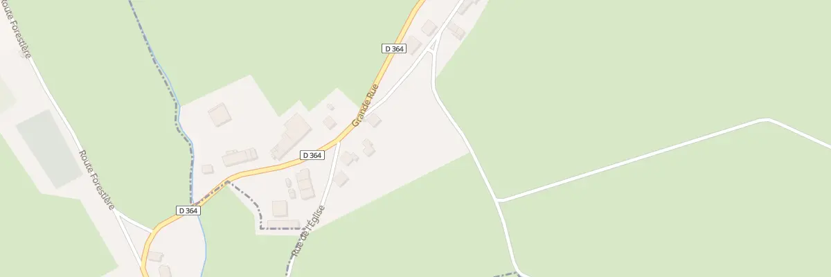 Plan du 11 Rue du Palichaud à Vaux-le-Moncelot