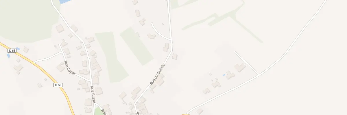 Plan du 16 Rue du Guine à Gézier-et-Fontenelay