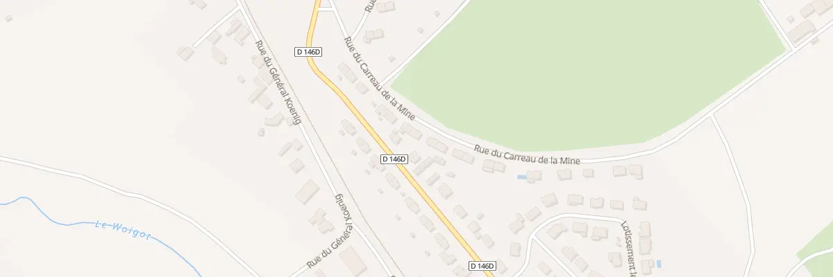 Plan du 7 Rue du Carreau de la Mine à Val de Briey