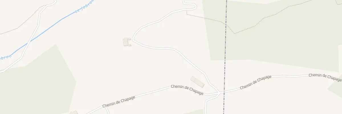 Plan du 7600 Che de Chapage à Bevons