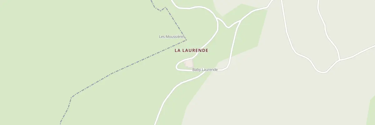 Plan du 5027 La Laurende à Bellecombe