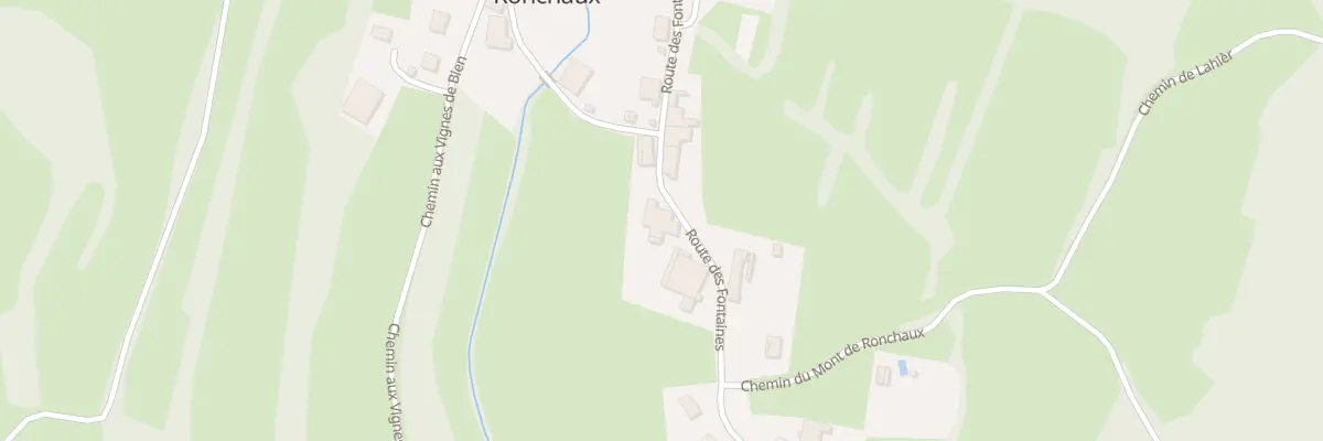 Plan du 18 Rte des Fontaines à Ronchaux