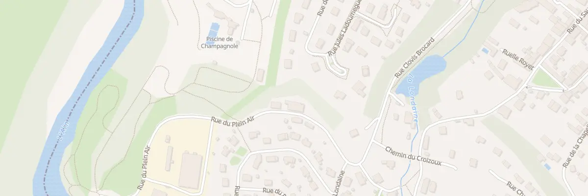 Plan du 152 Rue du Plein-air à Champagnole