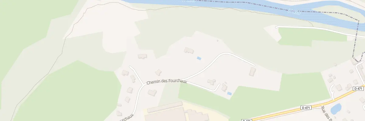 Plan du 311 Che de Fourchaux à Ney