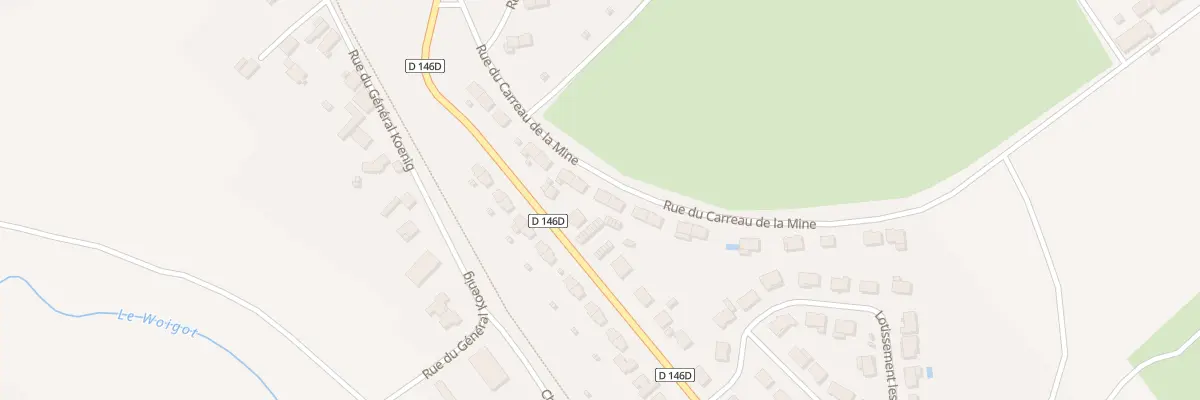 Plan du 8 Rue du Carreau de la Mine à Val de Briey