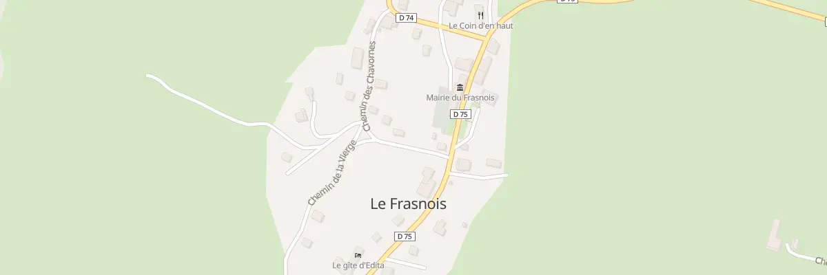 Plan du 5102 Les Chavornes au Frasnois
