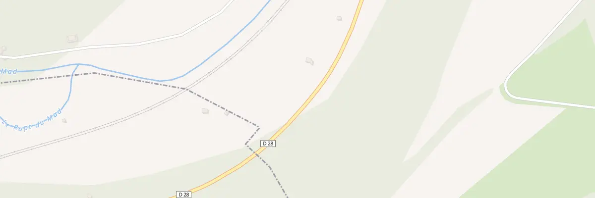 Plan du 5001F Rte de Jaulny à Rembercourt-sur-Mad