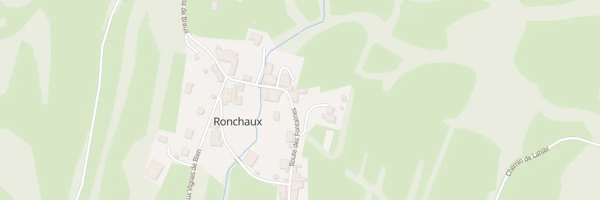Plan du 5 Rte des Fontaines à Ronchaux