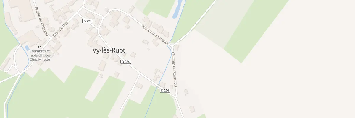 Plan du 1 Che de Rougeois à Vy-lès-Rupt