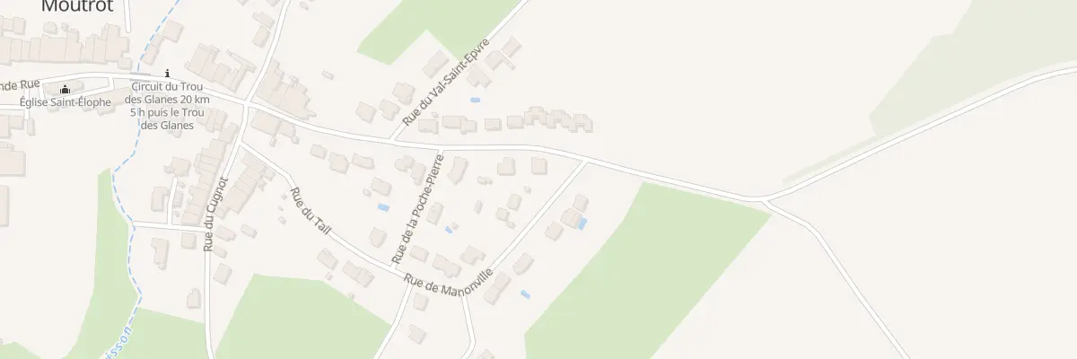 Plan du 234 Rue du Puits à Moutrot
