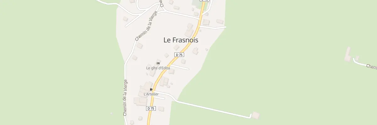 Plan du 53 Rte des Lacs au Frasnois