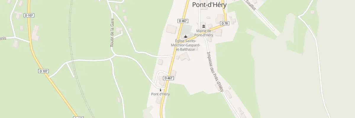 Plan du 5019 Grande Rue à Pont-d’Héry