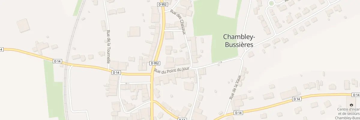 Plan du 4 Rue du Point du Jour à Chambley-Bussières