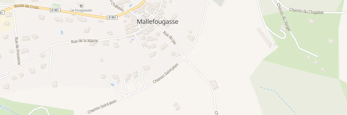 Plan du 39A Le Village à Mallefougasse-Augès