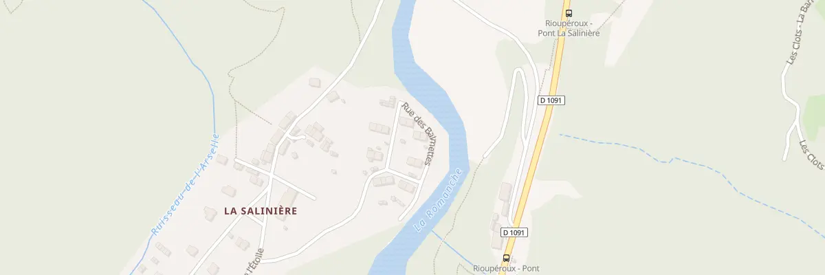 Plan du 14 Rue des Balmettes à Livet-et-Gavet
