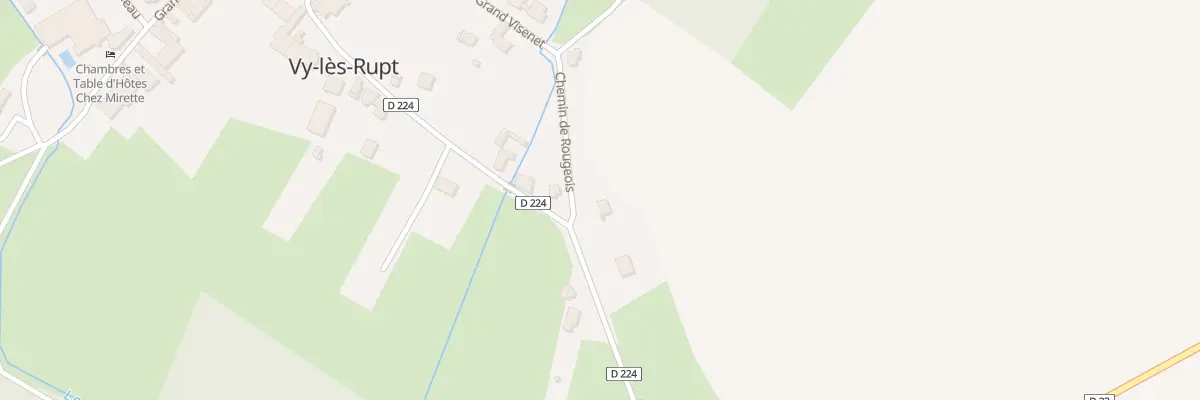 Plan du 3 Che de Rougeois à Vy-lès-Rupt