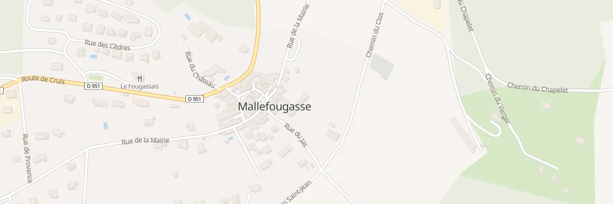 Plan du 33A Rue du Jas à Mallefougasse-Augès