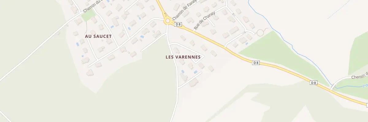 Plan du 4 Rue des Varennes à Chaucenne