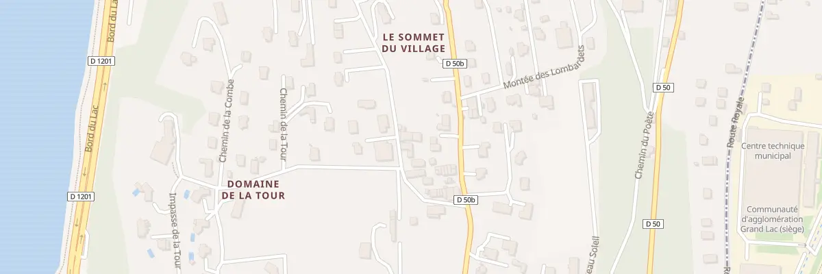 Plan du 10 Che de Coetan à Tresserve