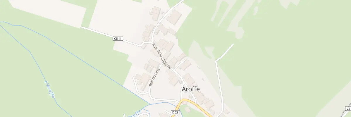 Plan du 5 Rue de la Sajotte à Aroffe