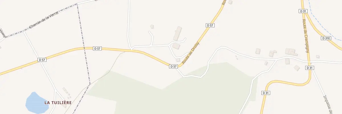 Plan du 866 Rte de Droisy à Clermont