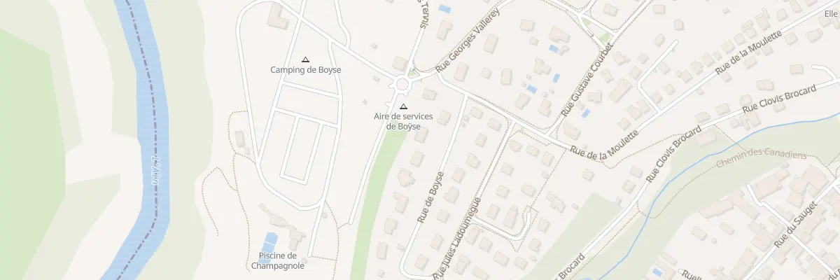 Plan du 4 Rue de Boyse à Champagnole