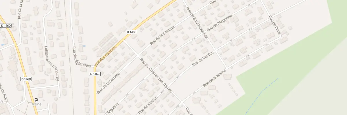 Plan du 346 Rue de l’Argonne à Val de Briey