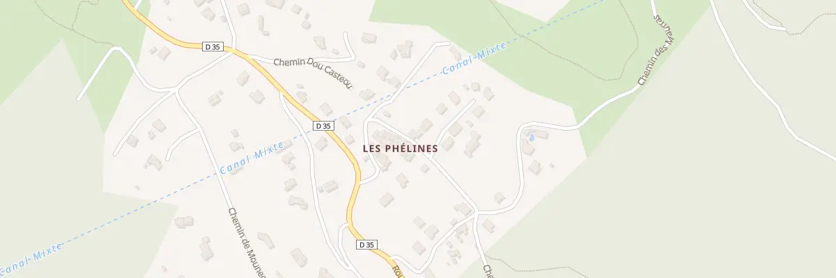 Plan du 122 Che des Phelines à Saint-Julien