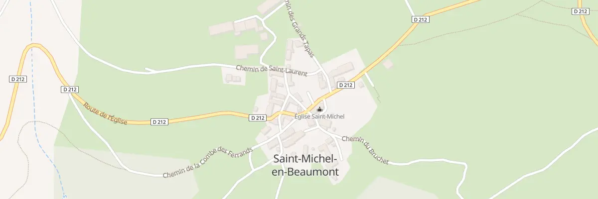 Plan du 14 Pl Auguste Tremier à Saint-Michel-en-Beaumont