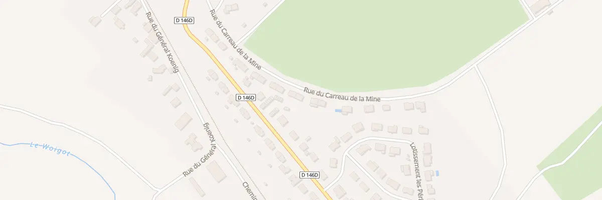 Plan du 11 Rue du Carreau de la Mine à Val de Briey