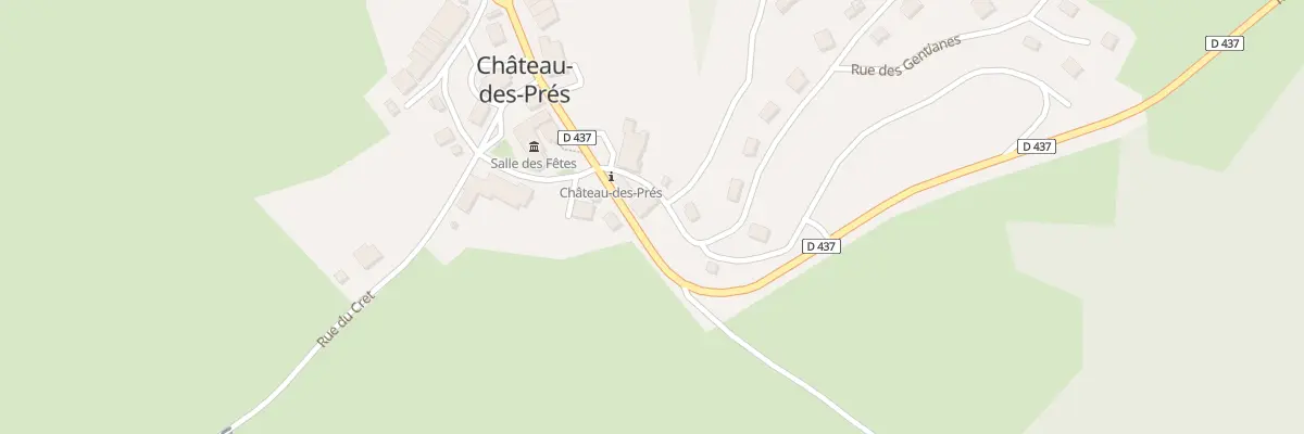 Plan du 2 Rue Faye Parcours à Grande-Rivière Château
