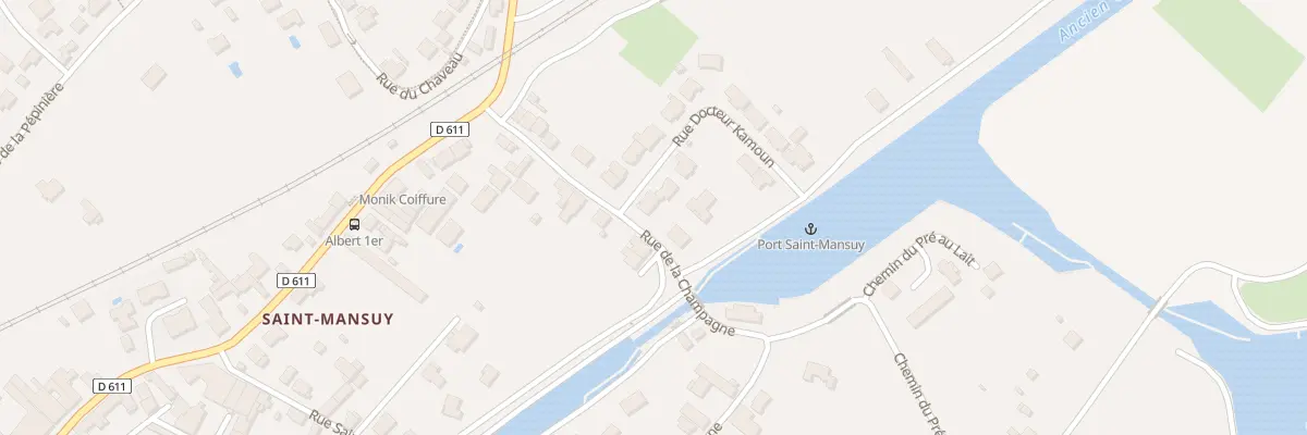 Plan du 16 Rue du Docteur Kamoun à Toul
