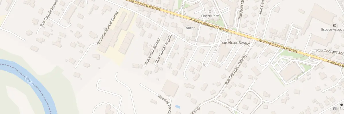 Plan du 15 Rue Victor Berard à Champagnole