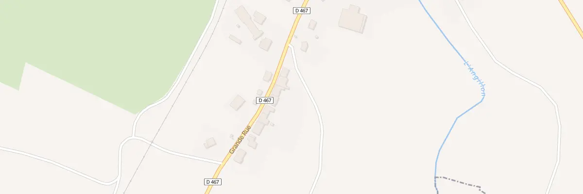 Plan du 53 Grande Rue au Pasquier