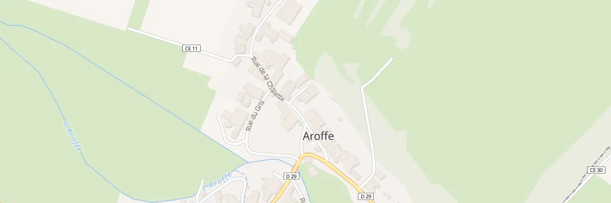 Plan du 12 Rue de la Sajotte à Aroffe