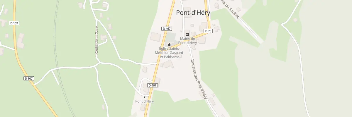 Plan du 4 Rue de l’Église à Pont-d’Héry