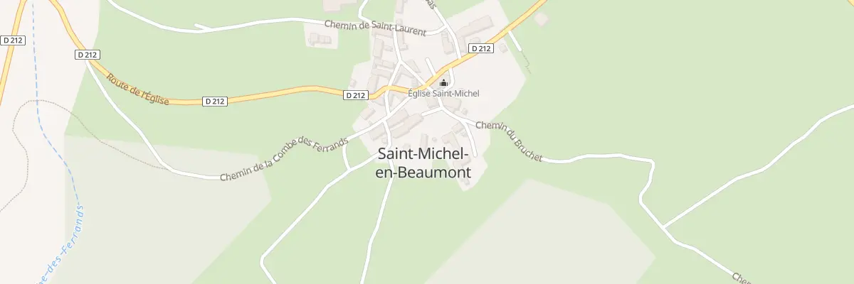 Plan du 40 Che de la Vigne à Saint-Michel-en-Beaumont