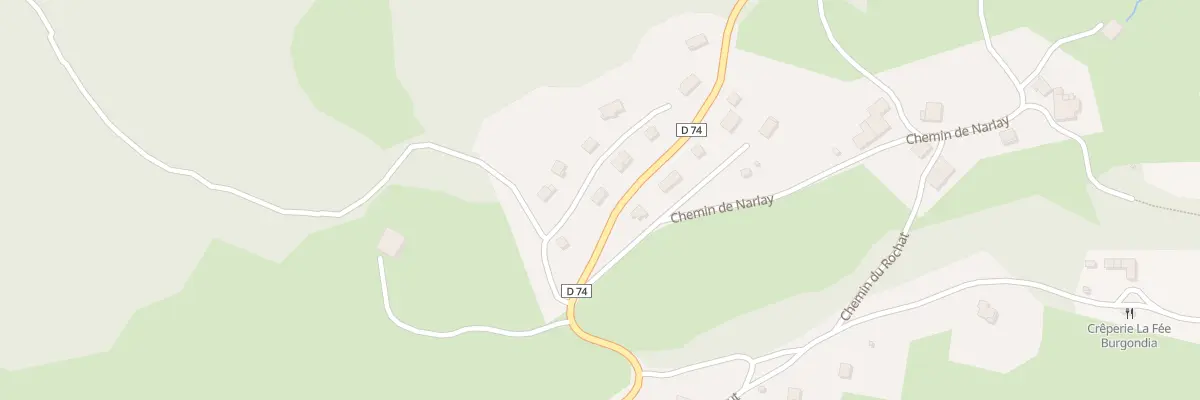Plan du 4 Che sur la Combe de Narlay au Frasnois